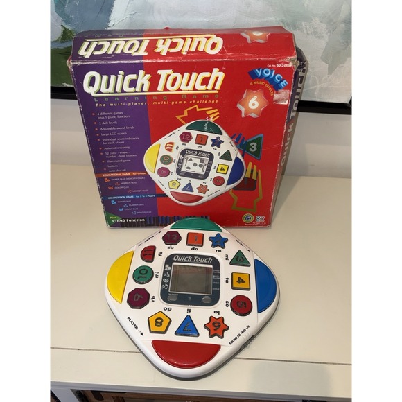 Radioshack Other - Vintage 1996 RadioShack Quick Touch Learning Game 60-2489 WORKS w/ Original Box